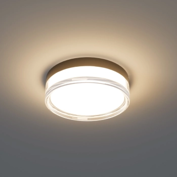 Rilta lampa sufitowa IP65 LED 24W 2360lm CCT PLF-73527-M-BK