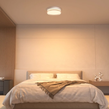 Rilta lampa sufitowa IP65 LED 24W 2360lm CCT PLF-73527-M-WH