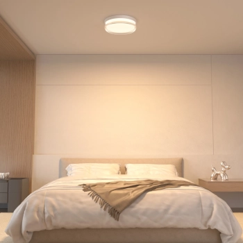 Rilta lampa sufitowa IP65 LED 24W 2360lm CCT PLF-73527-M-WH