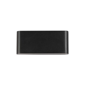 Vedras kinkiet zewnętrzny czarny IP54 LED 6,5W 345lm 3000K OWL-24542-2-BK Italux