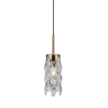 Zorta lampa wisząca 1xE14 PND-33588-1-HBR