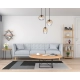 Alias lampa wisząca 3xE27 PND-3672-3A-BRO-AMB