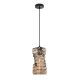 Altera lampa wisząca 1xE27 PND-3219-1-BK-CF Italux