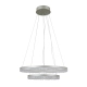 Barlo lampa wisząca LED 36W 3100lm CCT PND-34526-2L-SILV Italux