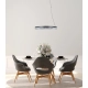 Barlo lampa wisząca LED 22W 2100lm CCT PND-34526-M-BK