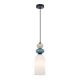 Bonata lampa wisząca 1xE27 PND-36573-1A-BK-WH Italux