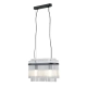Bonte lampa wisząca 2xE27 PND-40929-2A-BK Italux