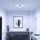 Enios lampa sufitowa IP65 LED 9W 1000lm CCT PLF-63829-BK