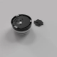Enios lampa sufitowa IP65 LED 9W 1000lm CCT PLF-63829-BK