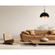 Lanta lampa wisząca 1xE27  PND-23906-1-BK-GD