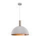 Lanta lampa wisząca biała 1xE27 PND-23906-1-WH-GD Italux