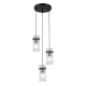 Merto lampa wisząca 3xE14 PND-40930-3A-BK Italux