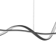 Mila lampa wisząca czarna LED 36W 2700lm CCT PND-23523A-BK Italux