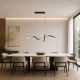 Mila lampa wisząca LED 36W 2700lm CCT PND-23523A-BK