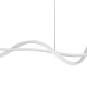 Mila lampa wisząca biała LED 36W 2700lm CCT PND-23523A-WH Italux