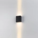 Monto kinkiet zewnętrzny IP65 LED 10W 724lm 3000K OWL-24972-2-BK