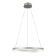 Morte lampa wisząca srebrna LED 45W 4300lm CCT PND-34535-L-SILV Italux