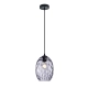 Novala lampa wisząca 1xE27 PND-3031-1-BK-SG Italux