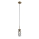 Zorta lampa wisząca złota 1xE14 PND-33588-1-HBR Italux