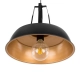 Paloma lampa wisząca E27 MDM-3619/1M BK+GD