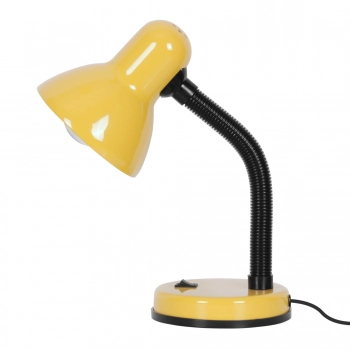 Cariba lampka biurkowa 1xE27 żółta K-MT-203 Kaja