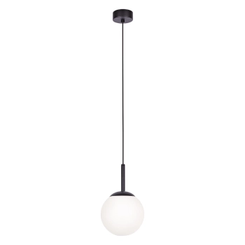 Faro lampa wisząca 1xE27 czarna, biała matowa K-4886 Kaja