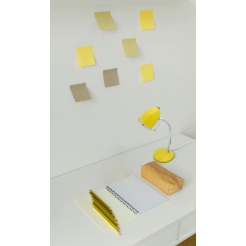 Kajtek lampka biurkowa 1xE27 żółta K-MT-200