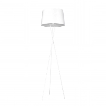 Remi White lampa podłogowa 1xE27 biała K-4363