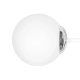 Bari lampa sufitowa 6xE14 biała, chrom K-4056