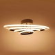 Corina lampa sufitowa LED 86W 10093 lm 4000K biała, czarna K-8105