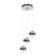 Layla lampa wisząca 3xE14 chrom K-8034B-3 Kaja