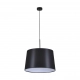 Remi Black lampa wisząca 1xE27 czarna K-4350 Kaja