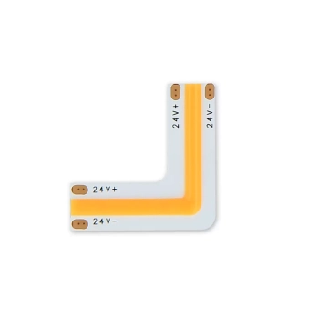 Prime COB łącznik typ L 10mm LED 24V IP20 zimna biała do taśm 12W/m LED line