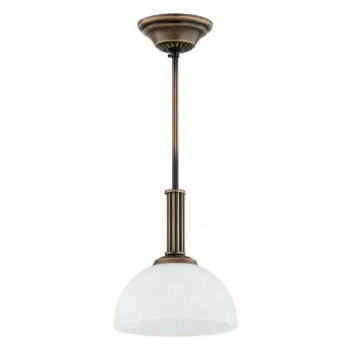 Delos lampa wisząca 1xE27 patyna O3382 W1 PAT Lemir