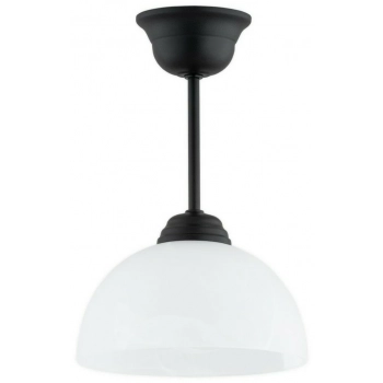 Frella lampa wisząca 1xE27 czarna O3461 W1 CZA Lemir