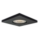 Lagos oczko podtynkowe kwadratowe czarne IP65 LP-440/1RS BK square Light Prestige