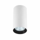 Manacor lampa sufitowa biała z czarnym ringiem 13 cm LP-2323/1D - 130 WH/BK Light Prestige
