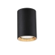 Manacor lampa sufitowa czarna ze złotym ringiem 9 cm LP-232/1D - 90 BK/GD Light Prestige