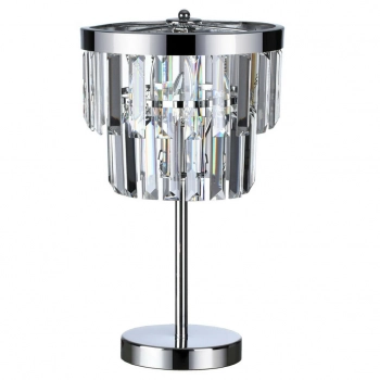 Vetro lampka stołowa 1xE14 transparentna-srebrna LP-2910-1T Light Prestige