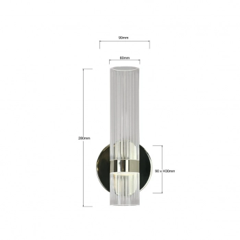 Ambiente kinkiet LED 6W 804lm CCT złoty LP-1510/1W GD