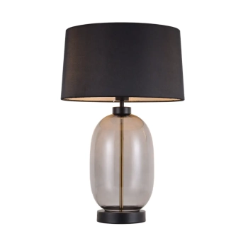 Amur lampa stołowa 1xE27 dymny LP-919/1T smoked