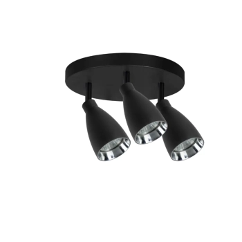 Campana 3 lampa sufitowa 3xGU10 czarna LP-3103/3C BK Light Prestige