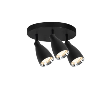 Campana 3 lampa sufitowa 3xGU10 czarna LP-3103/3C BK Light Prestige