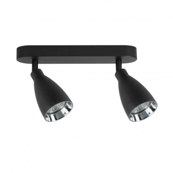 Campana 2 lampa sufitowa 2xGU10 czarna LP-3103/2WS BK Light Prestige