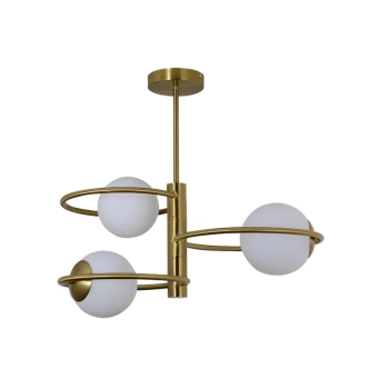 Dorado 3 lampa sufitowa 3xE14 złota LP-002/3C ring Light Prestige