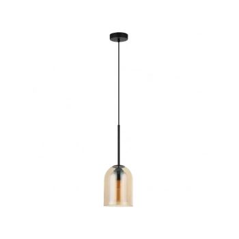 Elaris lampa wisząca 1xE27 bursztynowa LP-8103/1P AM Light Prestige
