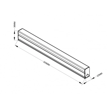 Geometric System New moduł LED 30cm 4000K LP-0209/1M 30CM 4K