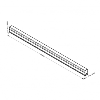 Geometric System New moduł LED 60cm 4000K LP-0209/1M 60CM 4K