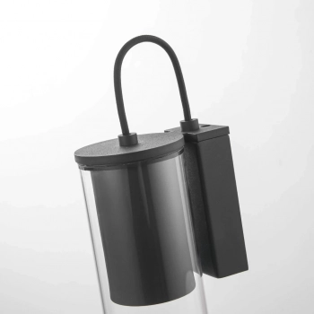 Manacor kinkiet 1xGU10 czarny LP-232/1W BK