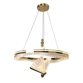 Marissa lampa wisząca LED 48W 5546m CCT LP-2515/1P Cristal GD Light Prestige